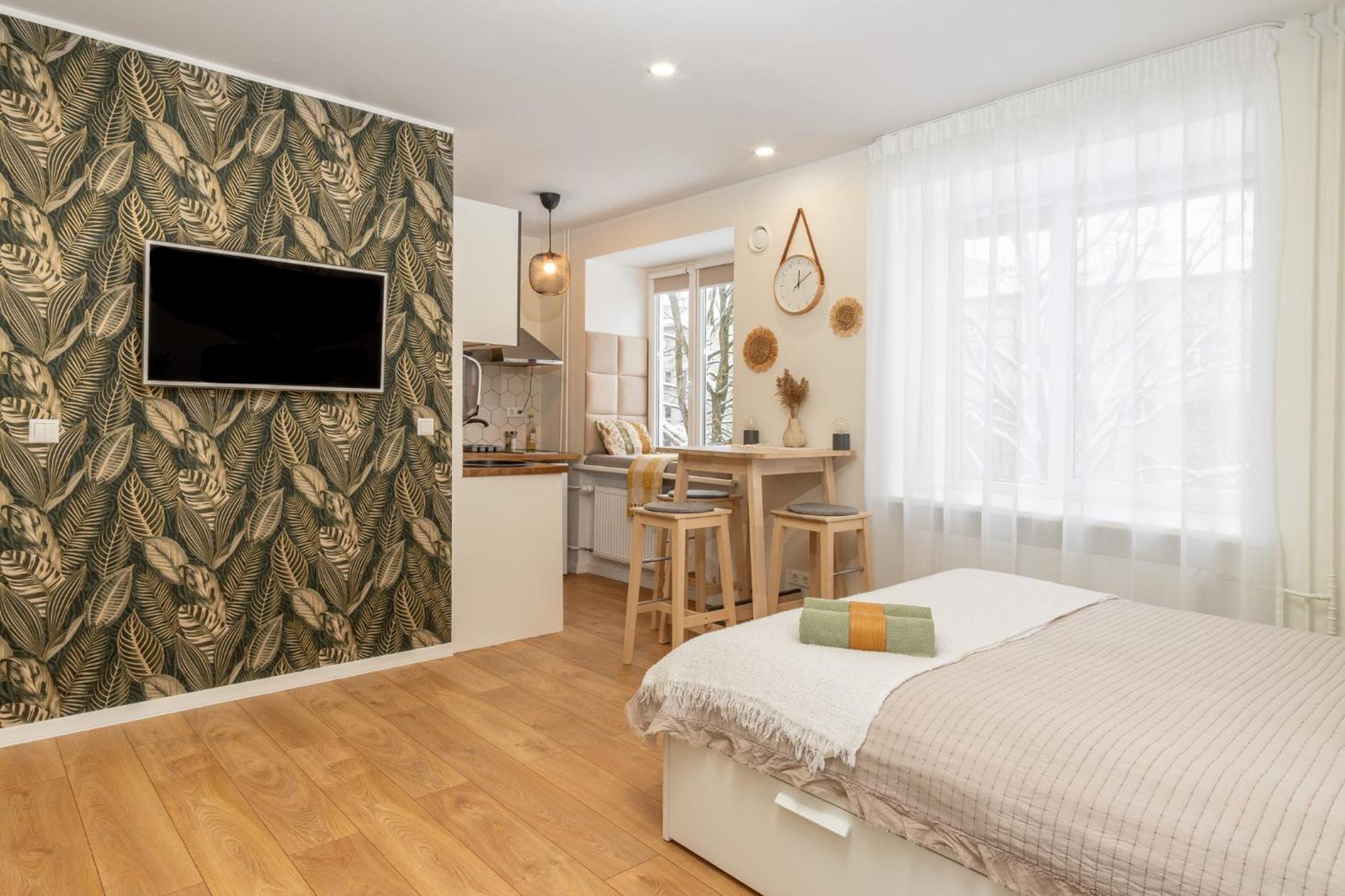Studio In The Heart Of Paernu, Free Parking! Buitenkant foto